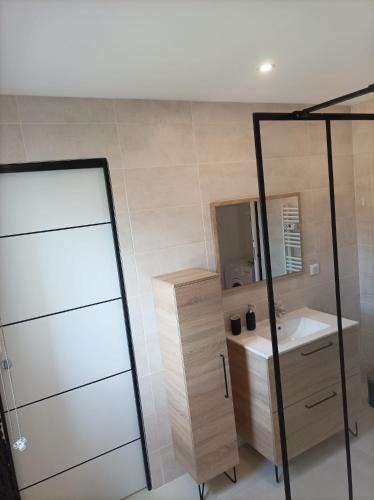 Koupelna v ubytování Villa Onyx - Piscine privée uniquement pour cet appartement !