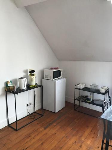 Kuchyň nebo kuchyňský kout v ubytování La maison de Mathilde