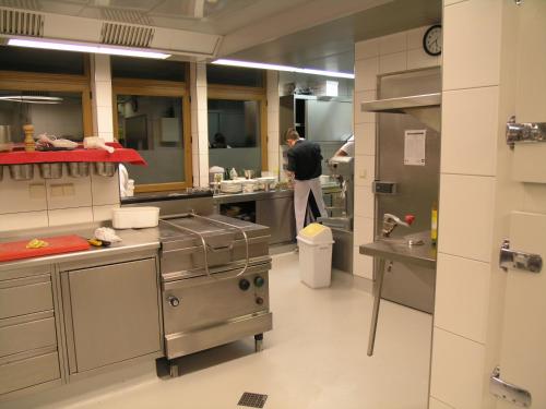 Dapur atau dapur kecil di Parkhotel Sölden