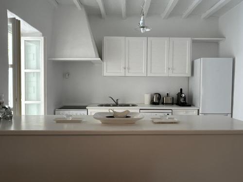 Dapur atau dapur kecil di Stone Built Villa Ferretti