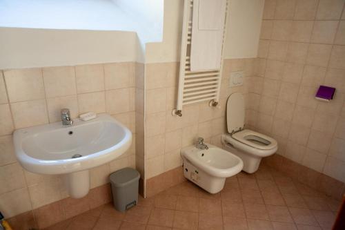 Koupelna v ubytování La Corte Salesiana - flat