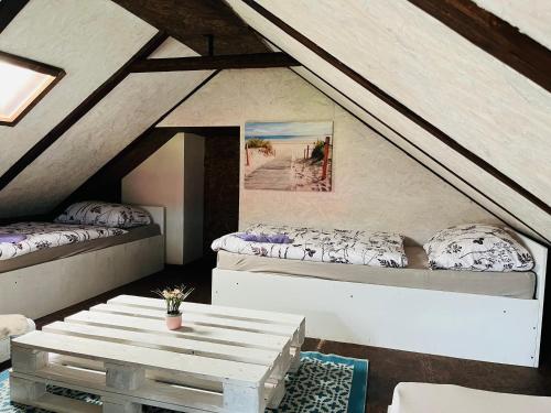 Posezení v ubytování Apartmány 68