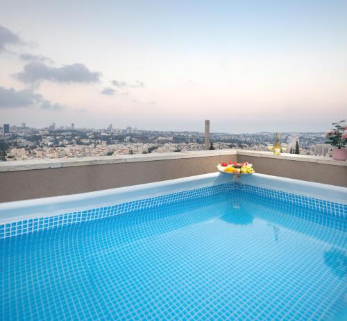 Swimmingpoolen hos eller tæt på Jerusalem View 4u
