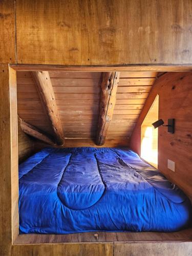 Postel nebo postele na pokoji v ubytování Hostel Capsula Refugio Oeste
