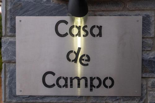 Сертификат, награда, вывеска или другой документ, выставленный в Casa de Campo