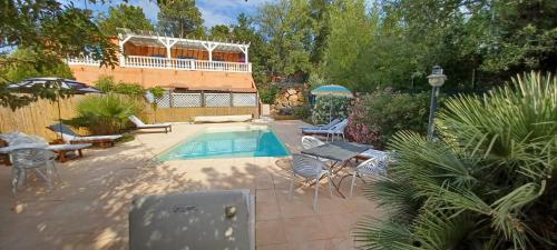 Πισίνα στο ή κοντά στο Villa Rock Paradise