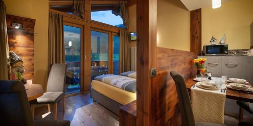 Χώρος καθιστικού στο Hotel Piccolo Mondo