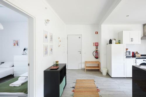 Kuchyň nebo kuchyňský kout v ubytování Sintra Sweet Apartment II - Free Parking