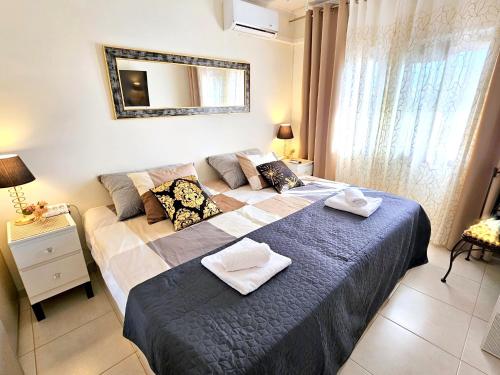 Ένα ή περισσότερα κρεβάτια σε δωμάτιο στο Apartment Gold del Sur Tenerife - Ocean View