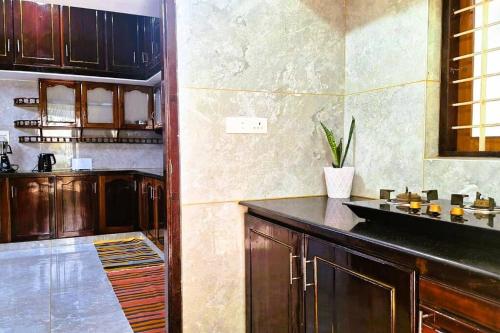 Dapur atau dapur kecil di Padmanabham Villa