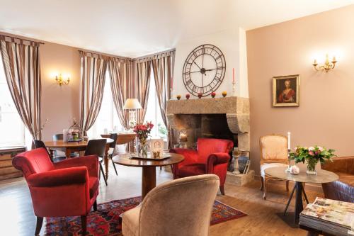 Χώρος καθιστικού στο Hotel Arvor - O'Lodges by Arvor