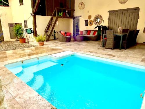 Maison La Réclusière 4 étoiles - Piscine