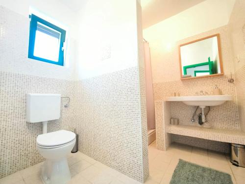 Koupelna v ubytování Villa Mikulica