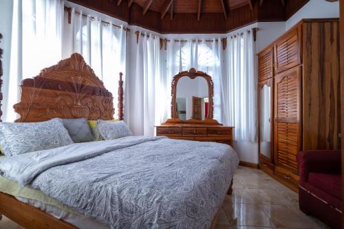 Ένα ή περισσότερα κρεβάτια σε δωμάτιο στο Timar Sunset 2 Bedroom Suite