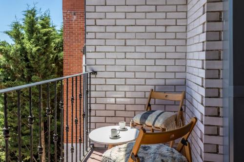 Μπαλκόνι ή βεράντα στο BaruHaus Terraza Duplex Valencia de don Juan