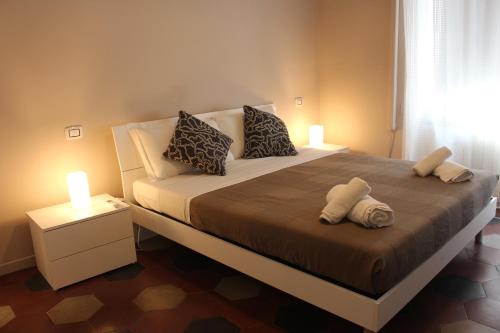 Vaticano Roma Guesthouseにあるベッド