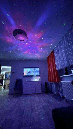 TV a/nebo společenská místnost v ubytování Apartament Lapis Lazuli