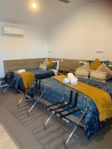 Area soggiorno di Merriwa Golden Fleece Motor Inn & Lodge incorporating Merriwa Motor Inn & Motel