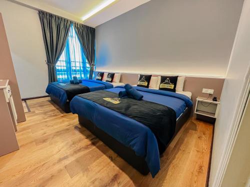 Кровать или кровати в номере Hotel Lavie at Centrum