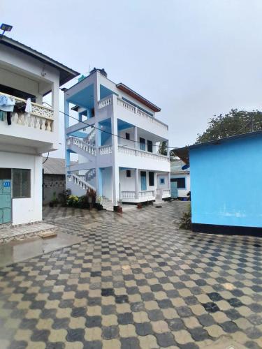 a view of a house from the driveway at Kelly Homes in Kilifi