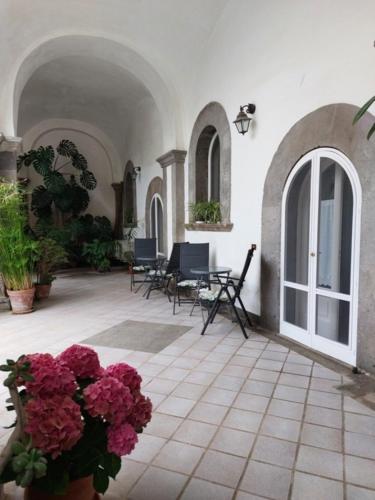 Zahrada ubytování La casa delle Camelie
