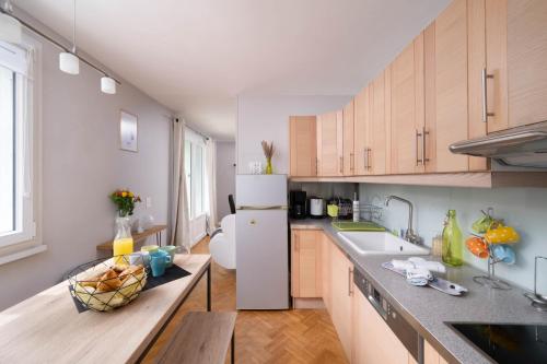 Appartement cosy 6 pers près du lac avec garage