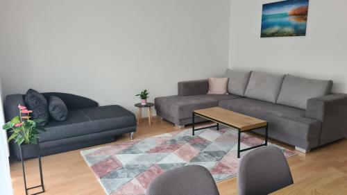 Posezení v ubytování Jade Apartman