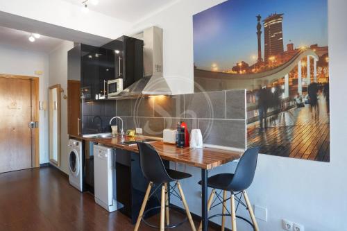 Moderno Estudio en Eixample