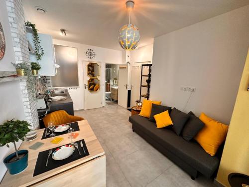 Posezení v ubytování Studio Coeur Delille FSHH