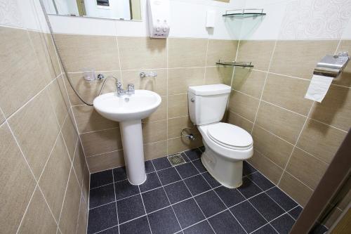 Ванная комната в Guesthouse The Hill