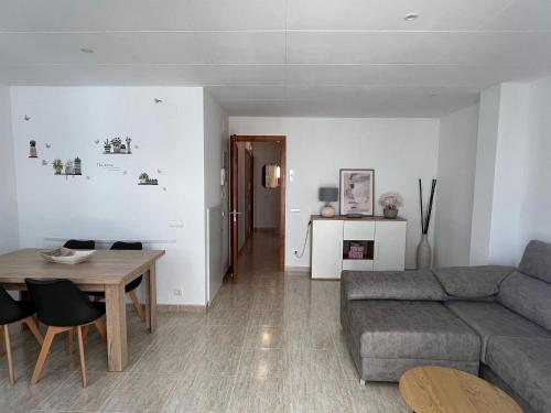 A seating area at Casa Queralt