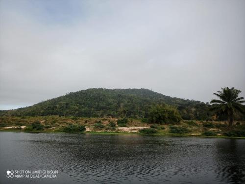 Naturlandskabet i nærheden af feriegården
