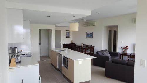 Dapur atau dapur kecil di Itara Apartments