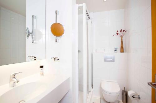 Koupelna v ubytování Boutique-Hôtel Chez Jan