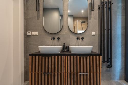 Ένα μπάνιο στο Luksusowy apartament Laguna Beskidów 12 z 2 sypialniami - Dream Apart