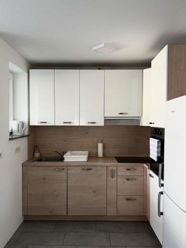 Dapur atau dapur kecil di Perfect Place Apartments