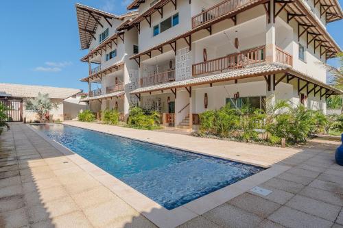 Bazén v ubytování Kite Star - Apartamentos no Melhor do Cumbuco por Carpediem nebo v jeho okolí