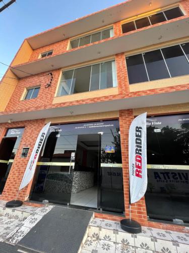 Bygningen som hotellet ligger i