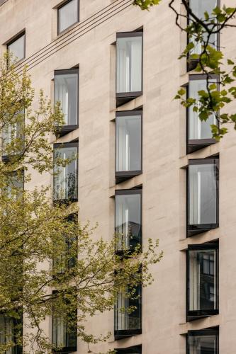 Bygningen som hotellet ligger i