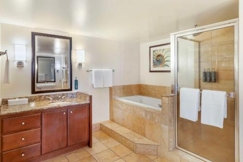 Koupelna v ubytování Hilton Vacation Club Ka'anapali Beach Maui