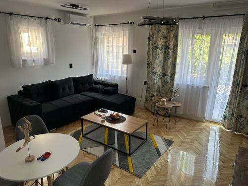 Posezení v ubytování M1-apartments
