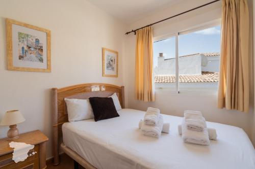 Postel nebo postele na pokoji v ubytování CostaBlancaDreams Casanova in Calpe