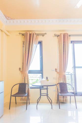 Coin salon dans l'établissement 頭城遊龍戲鳳賞鯨會館2館