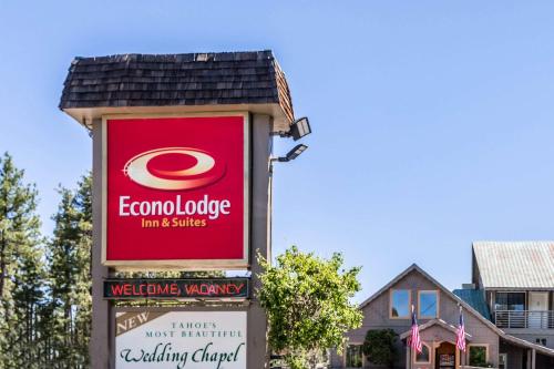 Econo Lodge Inn & Suites Heavenly Village Areaに飾ってある許可証、賞状、看板またはその他の書類
