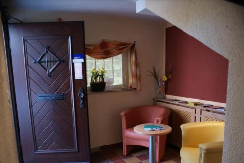 Posezení v ubytování Hotel Altes Rathaus