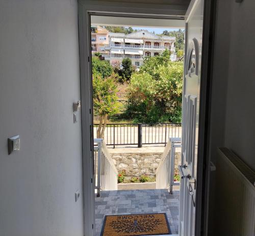 Balkoni atau teres di Aeria old port apartment 1