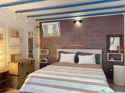 Postel nebo postele na pokoji v ubytování B&B Sole e Luna