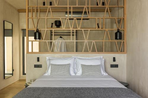 Voodi või voodid majutusasutuse Monalia suites toas