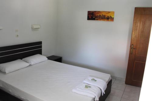 Postel nebo postele na pokoji v ubytování Villa Maria mola