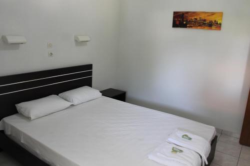 Postel nebo postele na pokoji v ubytování Villa Maria mola